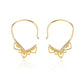 2020 New Fashion Gold color Lace Pendant Small Earring 2020 Trend Flowers Stud Earrings For Women Jewelry Accesories For Girls