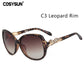 2018 COSYSUN Brand Leopard Sunglasses Women sun glasses Women Brand designer Women Sunglasses Luxury Sunglasses Women Eyewear