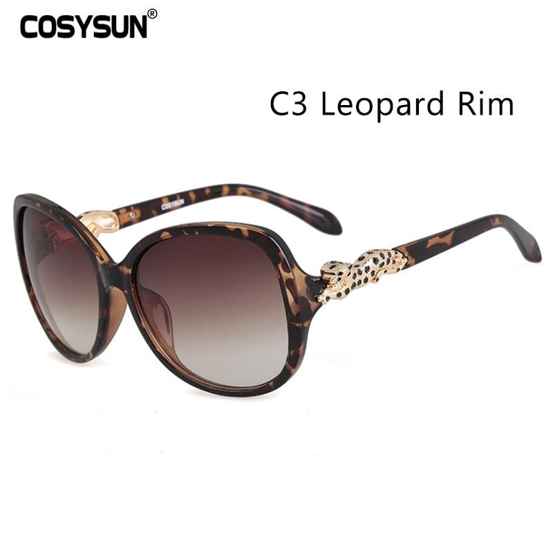 2018 COSYSUN Brand Leopard Sunglasses Women sun glasses Women Brand designer Women Sunglasses Luxury Sunglasses Women Eyewear