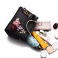 Fashion Flowers Designer Pu Leather Crossbody Bags for Women Vintage Small Shoulder Handbags Female Casual Top-Handle