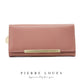 YIZHONG Leather Luxury Wallet for Women Many Departments Women Wallets Unisex Card Holder Purse Female Purses Long Clutch Bag