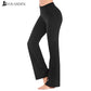 Yoga Pants with Pocket Women Joggers Wide Leg Flare Pants Girl Aesthetic Trousers Female Sweatpants Flared baggy Plus Size S-4XL