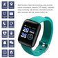 116 Plus Smart Watch Heart Rate Watch Wristband Sports Watches Smart Blood Pressure Fitness Tracker Smartwatch Waterproof D13