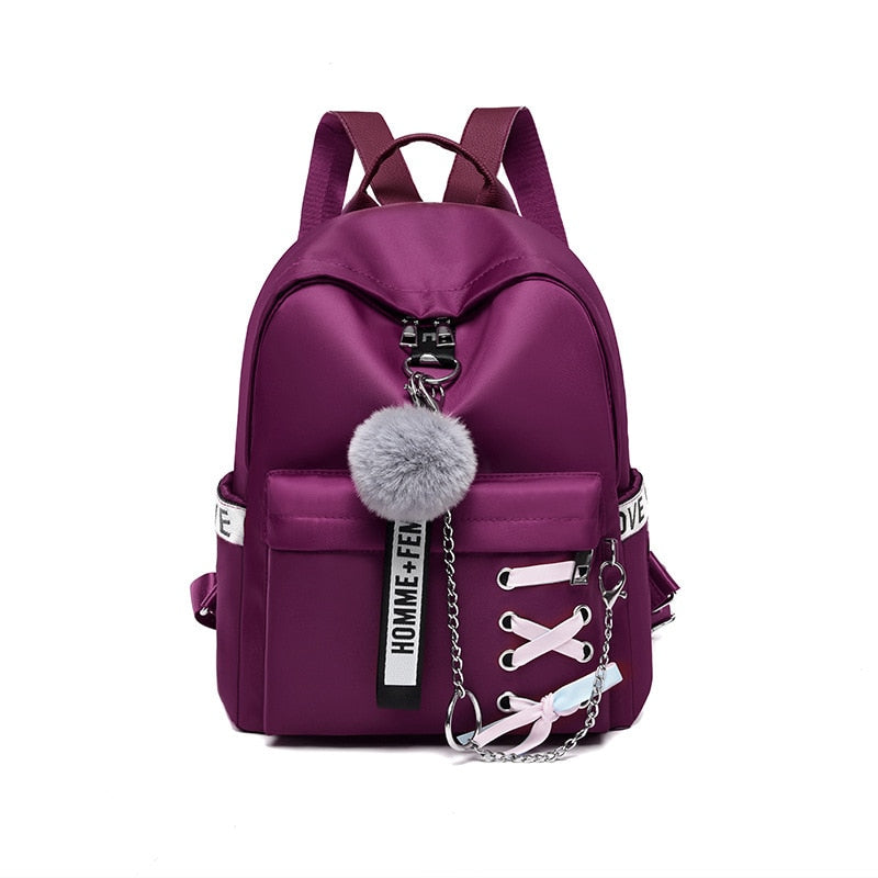 Oxford Women Backpacks Waterproof Ladies Backpack Laptop Fashion Travel Bags for Women Casual College Students School Backpack